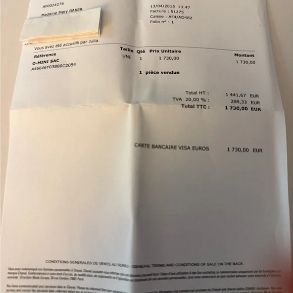 Authentic New Chanel Black Quilted Clutch - Picture 10 of 12